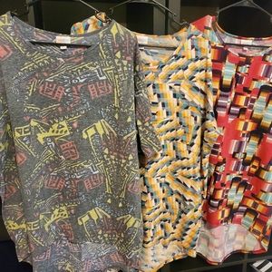 (6) Lularoe Irma Tunics szM